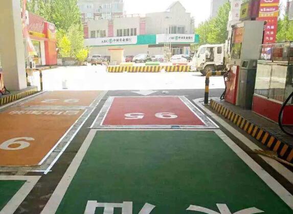 加油站車位劃線有沒有什么更好的設(shè)計(jì)方案？