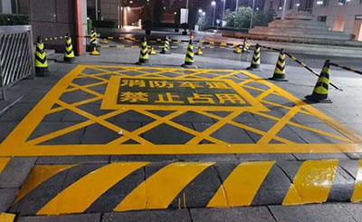 合肥地面畫(huà)消防通道劃線(xiàn)多少錢(qián)？飛揚(yáng)市政價(jià)格合理